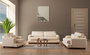 Atelier Del Sofa Sofá de 3 Plazas Beige 230cm Largo x 105cm Ancho x 90cm Alto